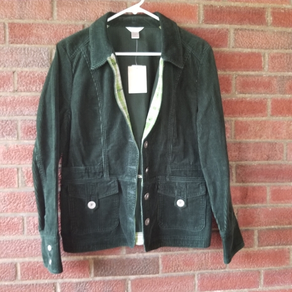 Christopher & Banks Women's Green Jacket, NWT, Size M - Picture 2 of 9
